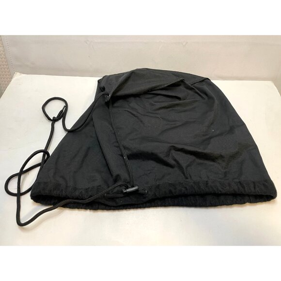 Harley Davidson Motorcycle helmet bag dust cover drawstring 18" x 14" black - Picture 2 of 7